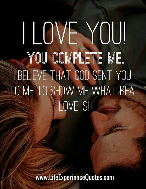 You Complete Me Love Quotes