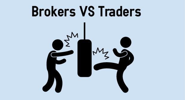 The Difference Between A Trader And A Broker